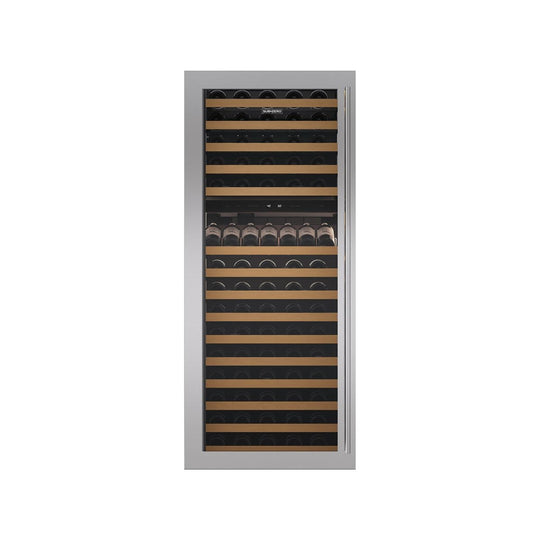 Sub-Zero 9038448 Stainless Steel Flush Inset Door Panel With Tubular Handle