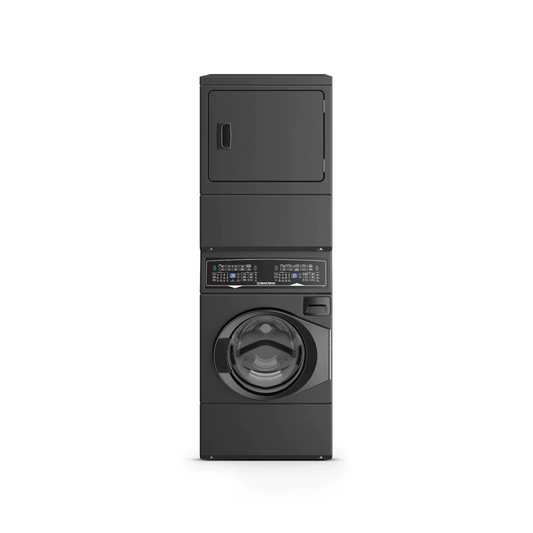 Speed Queen SF7007BE Sf7 Stacked Washer - Electric Dryer With Pet Plus™ Sanitize Fast Cycle Times 5-Year Warranty