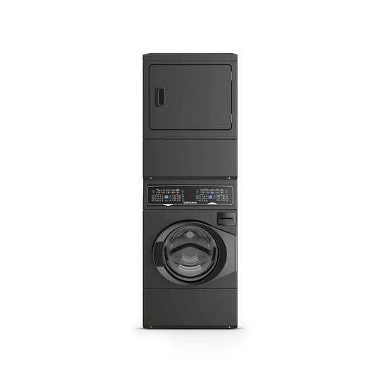 Speed Queen SF7007BE Sf7 Stacked Washer - Electric Dryer With Pet Plus&#8482; Sanitize Fast Cycle Times 5-Year Warranty