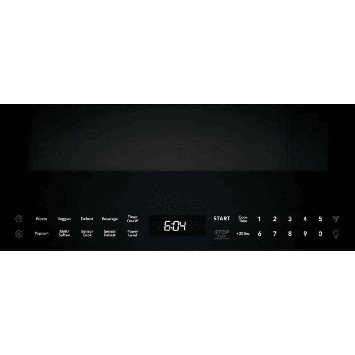 Xo Appliance XOOTR30BS 30" W Otr Microwave Oven - 1000W 1.6 Cu Ft - Black W Ss Trim