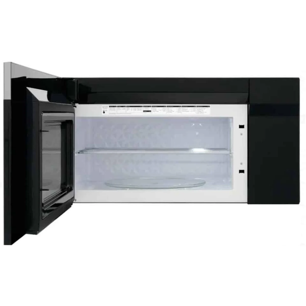 Xo Appliance XOOTR30BS 30" W Otr Microwave Oven - 1000W 1.6 Cu Ft - Black W Ss Trim