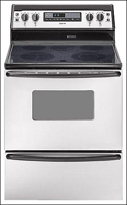 Jennair JER8855BAS Self-Clean Electric Range W/ Convection