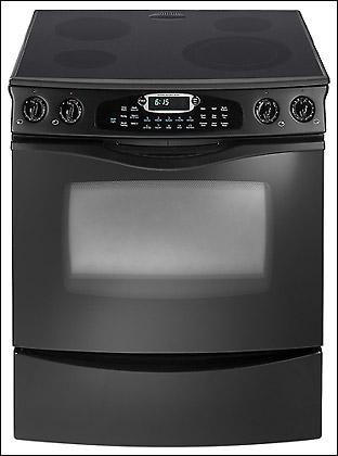 Jennair JES8850AAB Slide-In Electric Convection Range