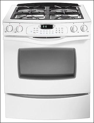 Jennair JDS8850AAW Slide-In Dual-Fuel Range