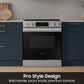 Samsung NSE70H63SR Bespoke Smart Slide-In Electric Range Pro Style Design Air Fry Max Precision Knobs
