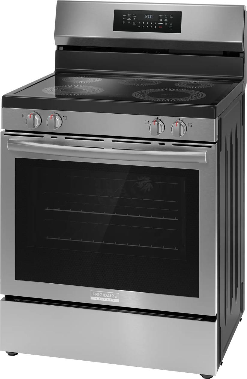 Frigidaire GCRE3059BF 30" Rear Control Electric Range With Air Fry