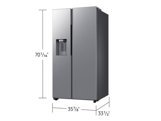 Samsung RS70H27SDR Bespoke Ai Side-By-Side Sphere Ice™ External Water & Ice Dispenser 27 Cu.Ft.