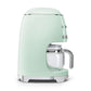 Smeg DCF02PGUS Drip-Filter Coffee Machine Pastel Green Dcf02Pgus