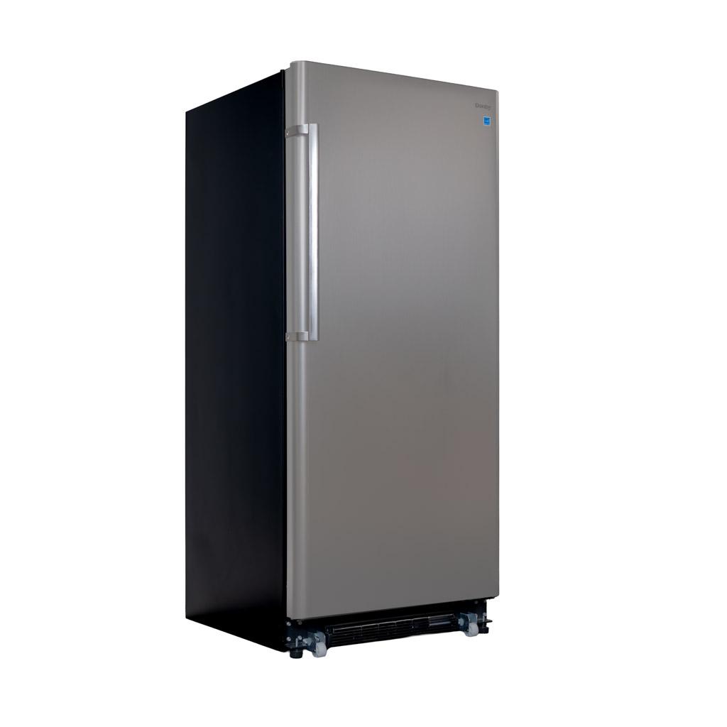 Danby DUF167A5BSLDD Danby Designer 16.7 Cu. Ft. Upright Freezer In Stainless Steel Look