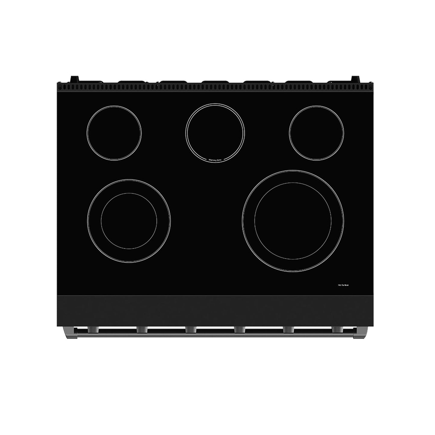 Thor Kitchen RSE36PB 36 Inch Professional Electric Range In Black Gordon Ramsay Series