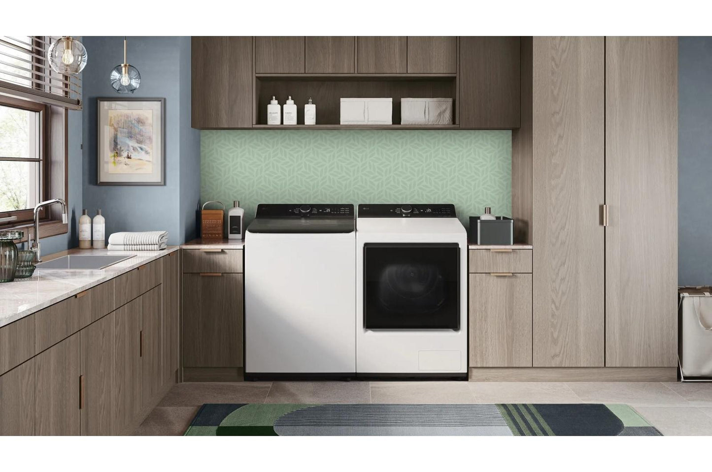 Lg DLHC8402W 7.3 Cu. Ft. Ultra Large Capacity Smart Rear Control Ventless Dryer With Dual Inverter Heat Pump Technology And Inverter Direct Drive Motor System