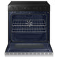Samsung NSE6DG8700SR Bespoke 6.3 Cu. Ft. Smart Slide-In Electric Range With Smart Oven Camera & Illuminated Precision Knobs In Stainless Steel