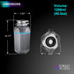 Forno WDD100TA1BO Forno Acqua Brightdiamond Black Onyx 1Hp Super Quiet Garbage Disposal Corded With Motion Sensor Cabinet Light & Pre-Wired Air Switch