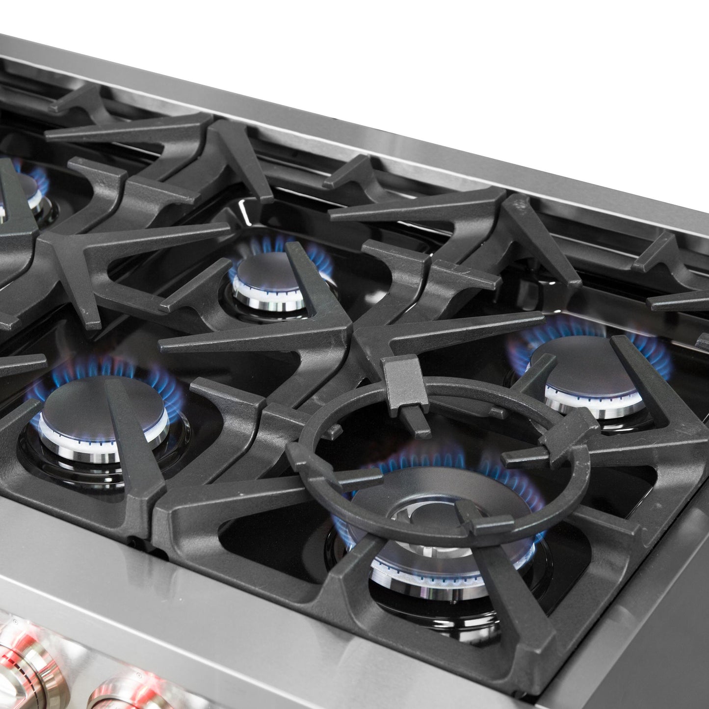 Forno FFSGS623960 Forno Massimo 60-Inch Freestanding Gas Range, 10 Burners, True Convection Oven