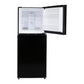 Verona VEFTF2412RBK Verona Veftf2412Rbk 24 Inch Top Freezer Refrigerator With 12 Cu. Ft. Total Capacity, Reversible Doors, Recessed Handle, Energy Star (Black)