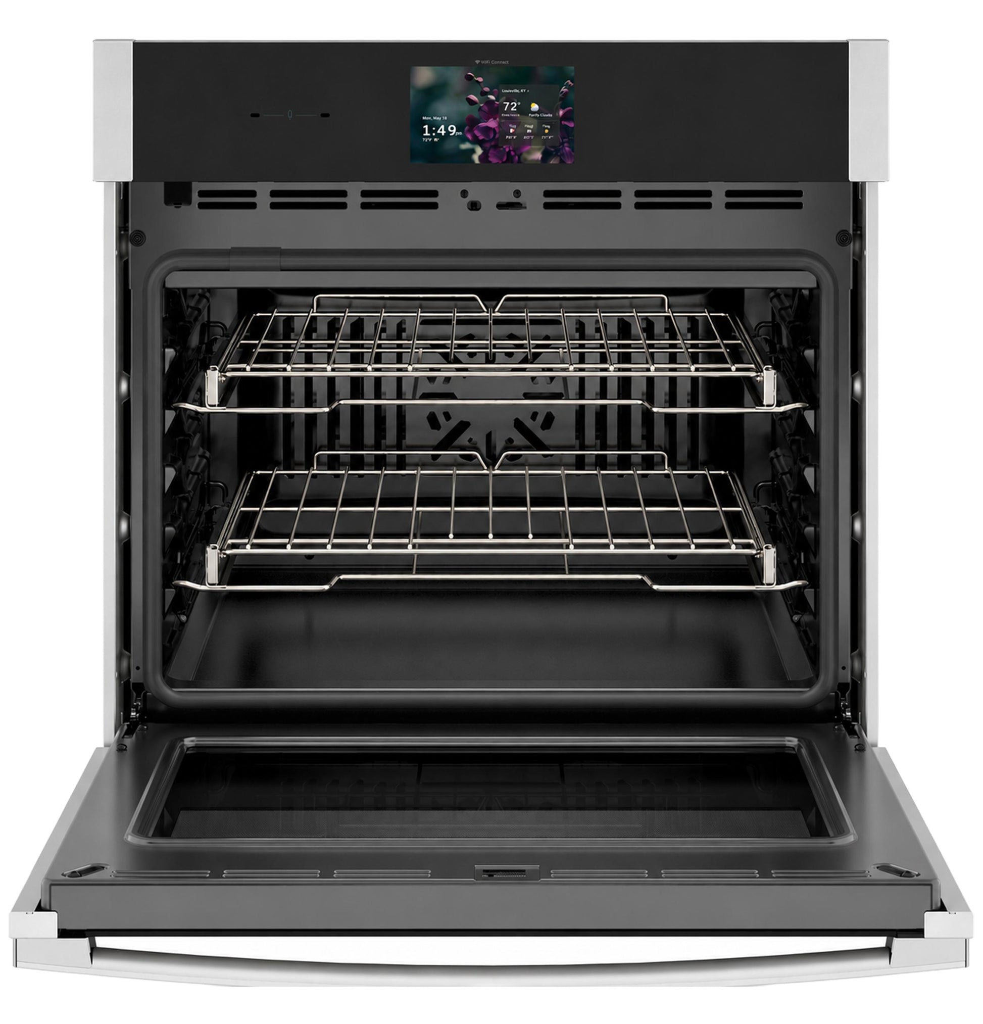 Ge Appliances PTS9000SZSS Ge Profile™ 30" Smart Built-In Convection Single Wall Oven With In-Oven Camera And No Preheat Air Fry
