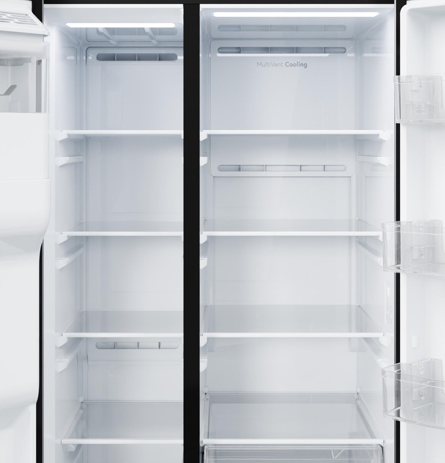 Ge Appliances GSE28NGYBB Ge® Energy Star® 27.9 Cu. Ft. Side-By-Side Refrigerator With Extra Tall Dispenser And In-Door Icemaker