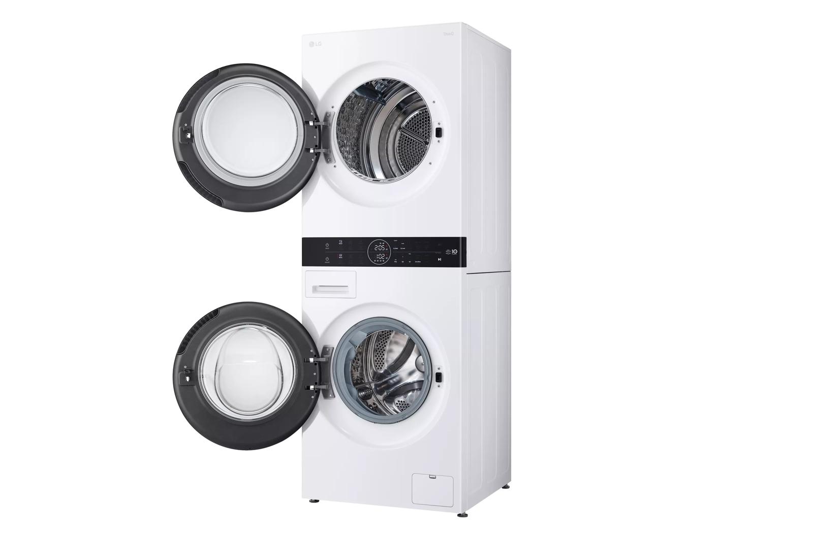 Lg WKHC152HWA Compact Single Unit Lg Washtower™ With Center Control™ 2.4 Cu.Ft. Front Load Washer And 4.2 Cu.Ft. Electric Ventless Heatpump™ Dryer