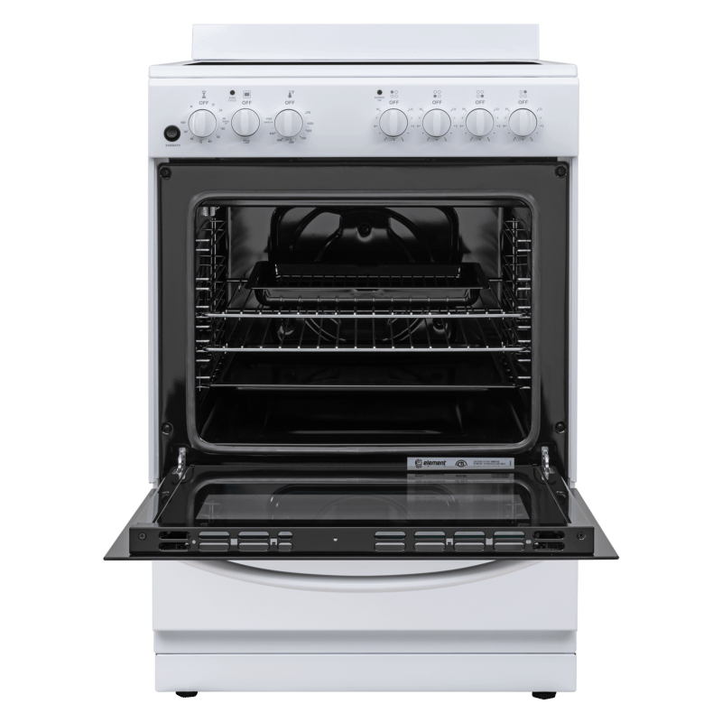 Element Appliance EER244MSCW Element 2.4 Cu. Ft. 24 Electric Range - White (Eer244Mscw)