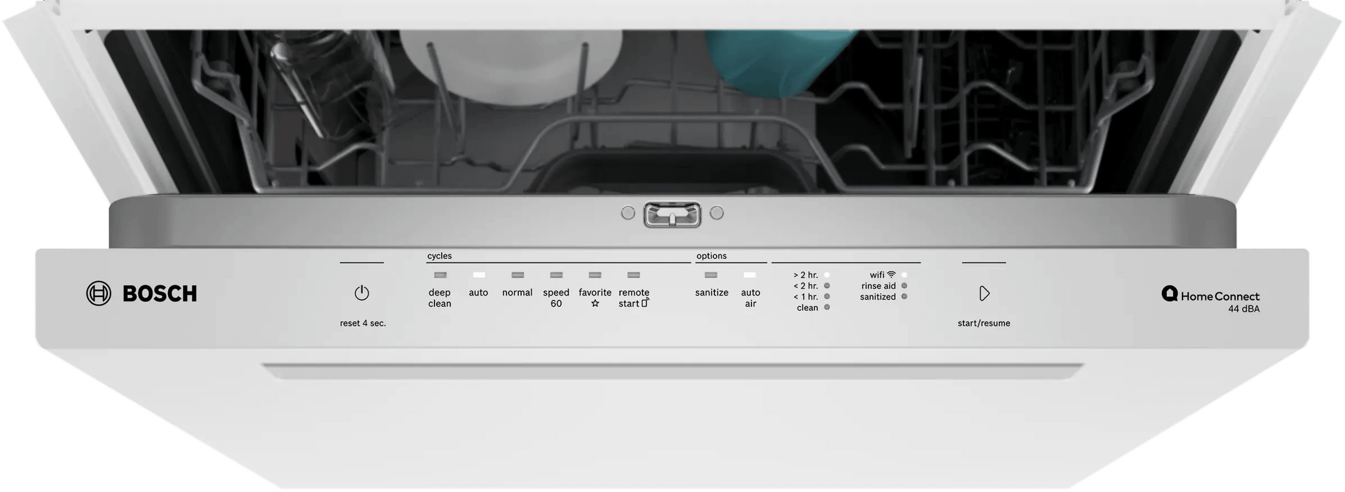 Bosch SHP65DM2N 500 Series, Built-Under Dishwasher, 24'', White