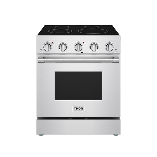 Thor Kitchen SRE3001 30 Inch S Series Professional Freestanding Electric Range