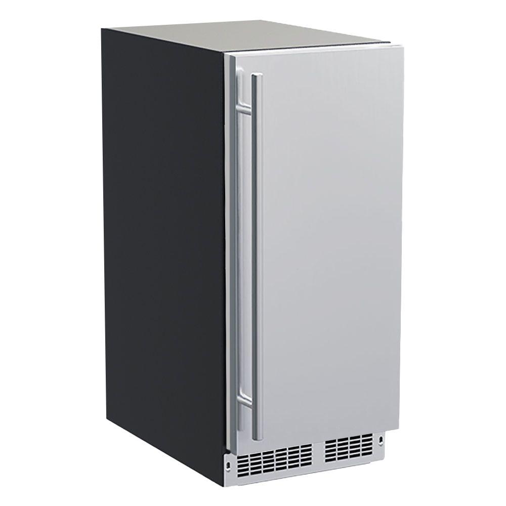 Marvel MRNP215SS01A 15 Inch Nugget Ice Machine With Door Style - Stainless Steel