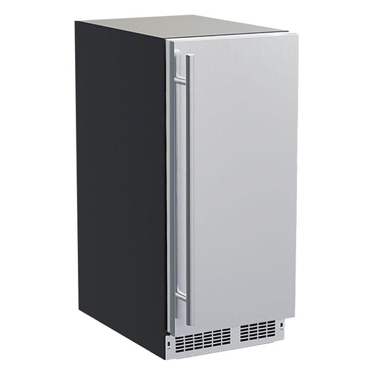 Marvel MRNP215SS01A 15 Inch Nugget Ice Machine With Door Style - Stainless Steel