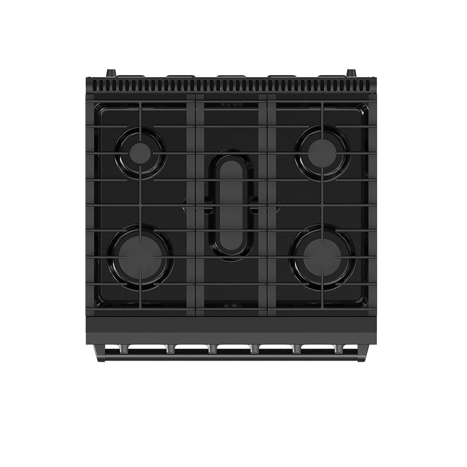 Thor Kitchen LRG3001UB 30 Inch Professional Gas Range In Black