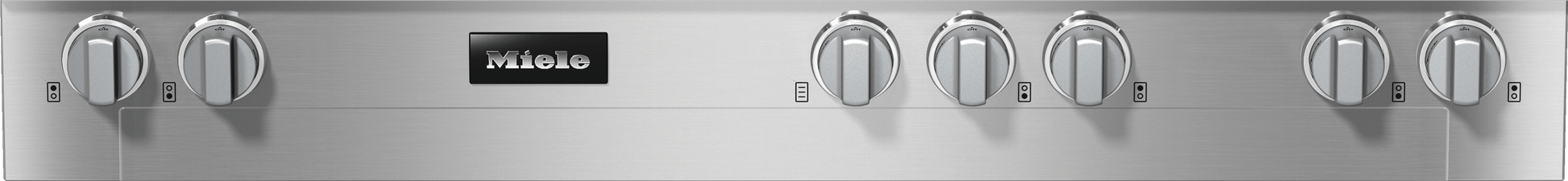 Miele KMR13553GGR Kmr 1355-3 G Gr Edst/Clst - 48-Inch Range Top With 6 Burners And Grill For Flexibility And High Performance