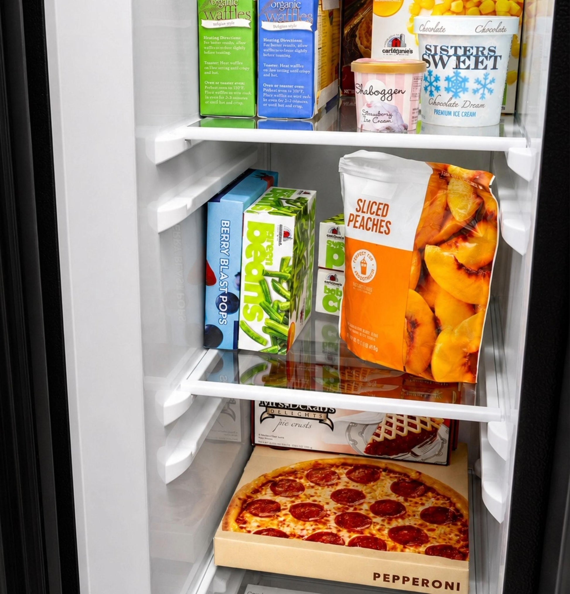 Ge Appliances GSE28NGYBB Ge® Energy Star® 27.9 Cu. Ft. Side-By-Side Refrigerator With Extra Tall Dispenser And In-Door Icemaker