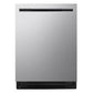 Lg LDNPM545S Smart Flushfit™ Top Control Dishwasher With 1-Hour Wash & Dry, Quadwash® Pro, And Dynamic Heat Dry™ W/Autovent Dry™