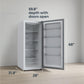 Element Appliance EXUF17CEEW Element 17.0 Cu. Ft. Upright Convertible Freezer / Refrigerator - White, Energy Star (Exuf17Ceew)