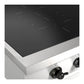 Ilve UHCPI486NSSB Ilve Uhcpi486Nssb Nostalgie Ii 48 Inch Built-In Induction Rangetop With 6 Elements, Stainless Steel (Burnished)