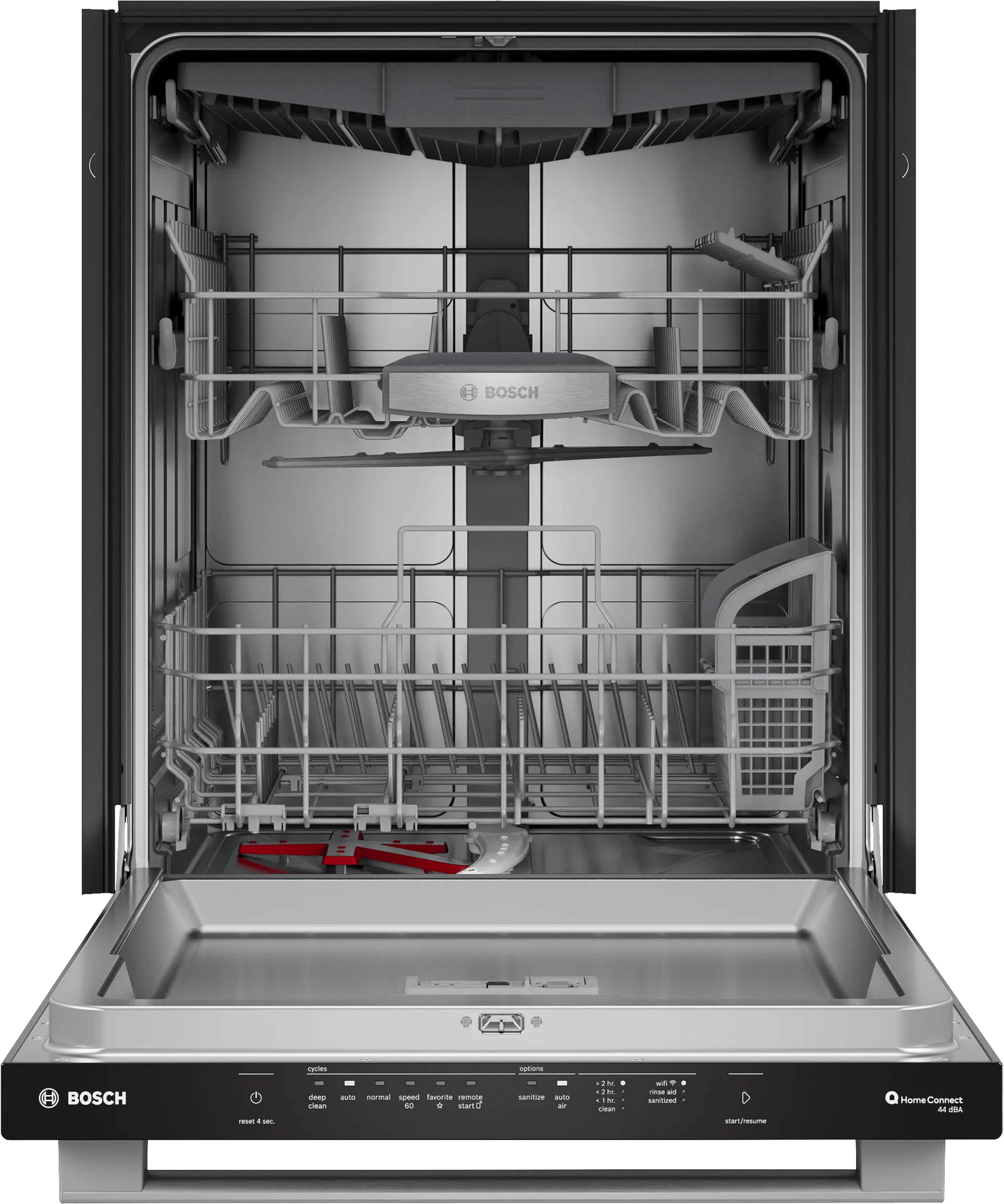 Bosch SHX65DM5N 500 Series, Built-Under Dishwasher, 24'', Brushed Steel Anti-Fingerprint