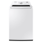 Samsung F1603923099314 Top Load Washer & Dryer Set With Vibration Reduction Technology+ And Sensor Dry In White