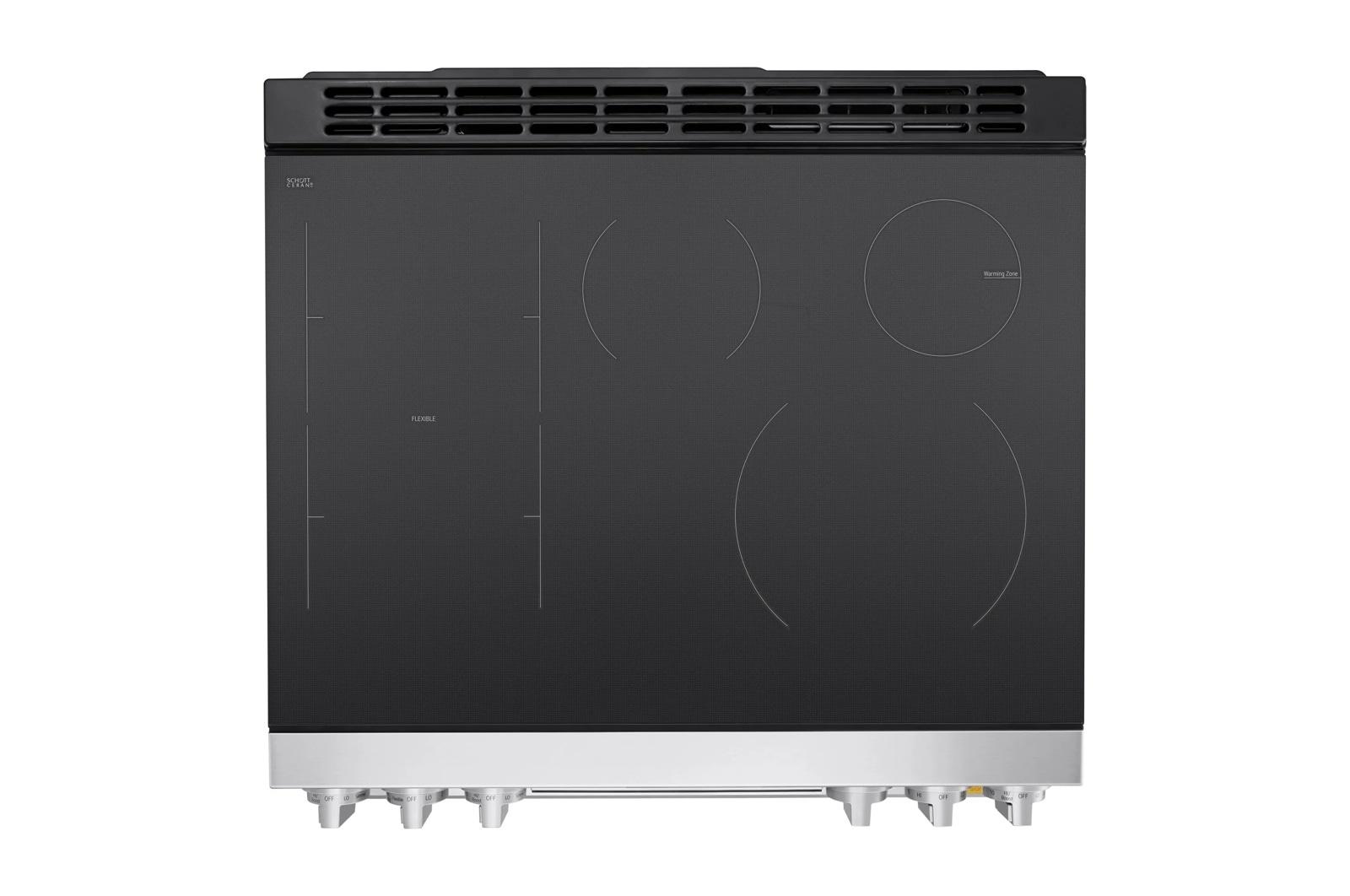 Lg LSIU6339XE Lg Signature 6.3 Cu. Ft. Smart Induction Slide-In Range With Dynamic Probake Convection®, Air Fry, Air Sous Vide, Pizza Mode And Ai Gourmet Camera