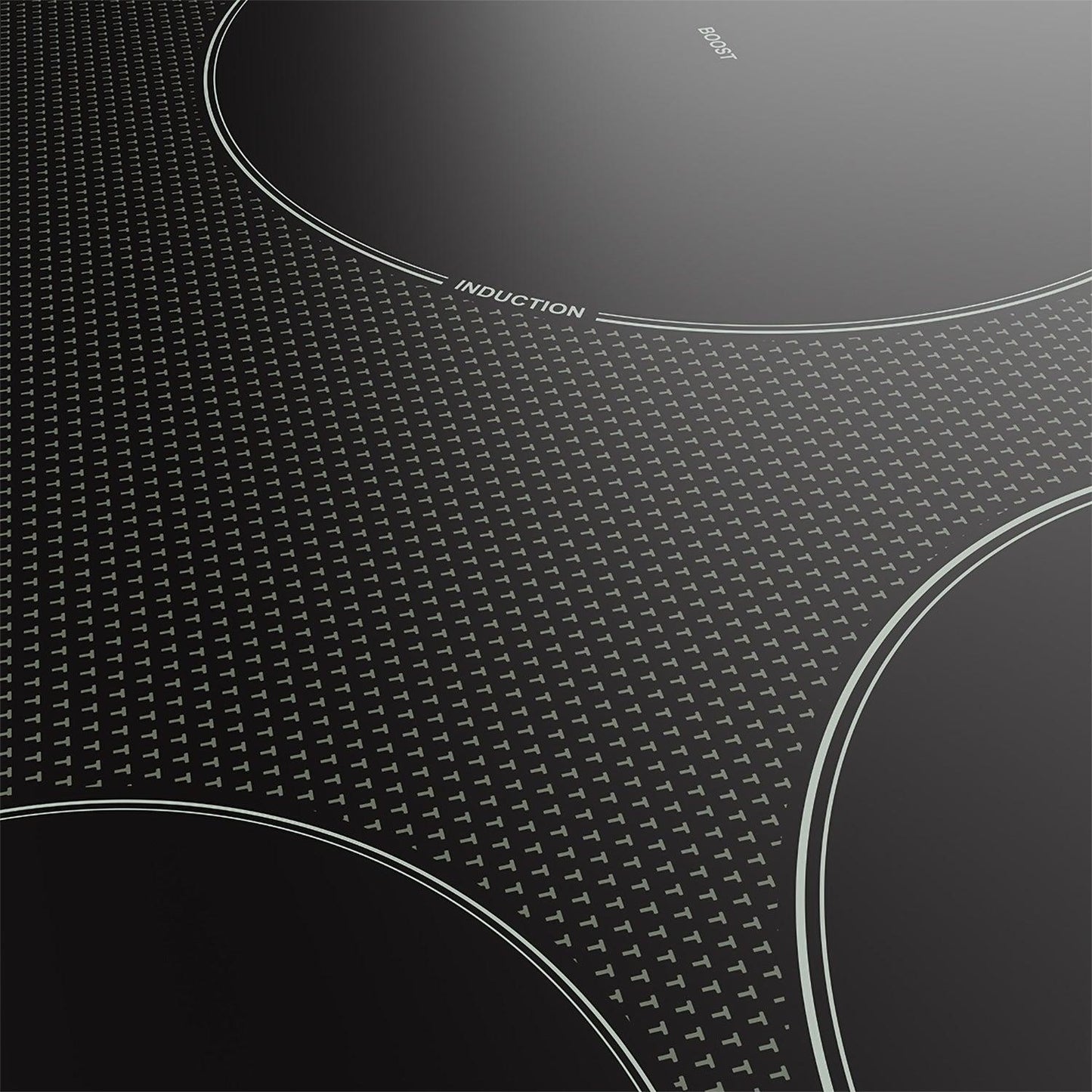 Thor Kitchen PIH36 36 Inch 5-Element Induction Cooktop In Black With Touch Controls
