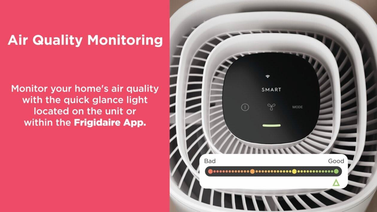 Frigidaire FHAP2040A1 Purea300&#8482; Xl Hepa Air Purifier With Wifi