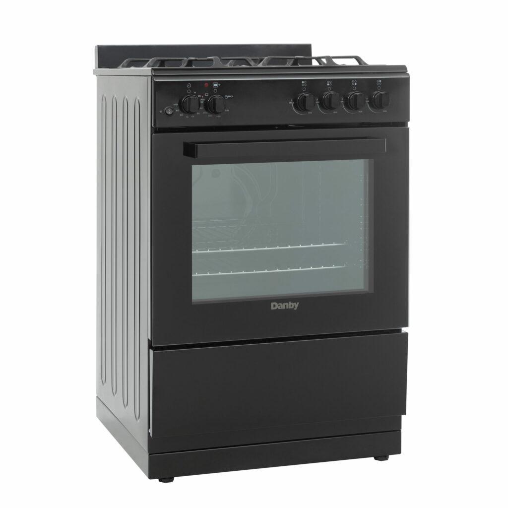 Danby DR24V1BGLP Danby 24" Wide Gas Range In Black