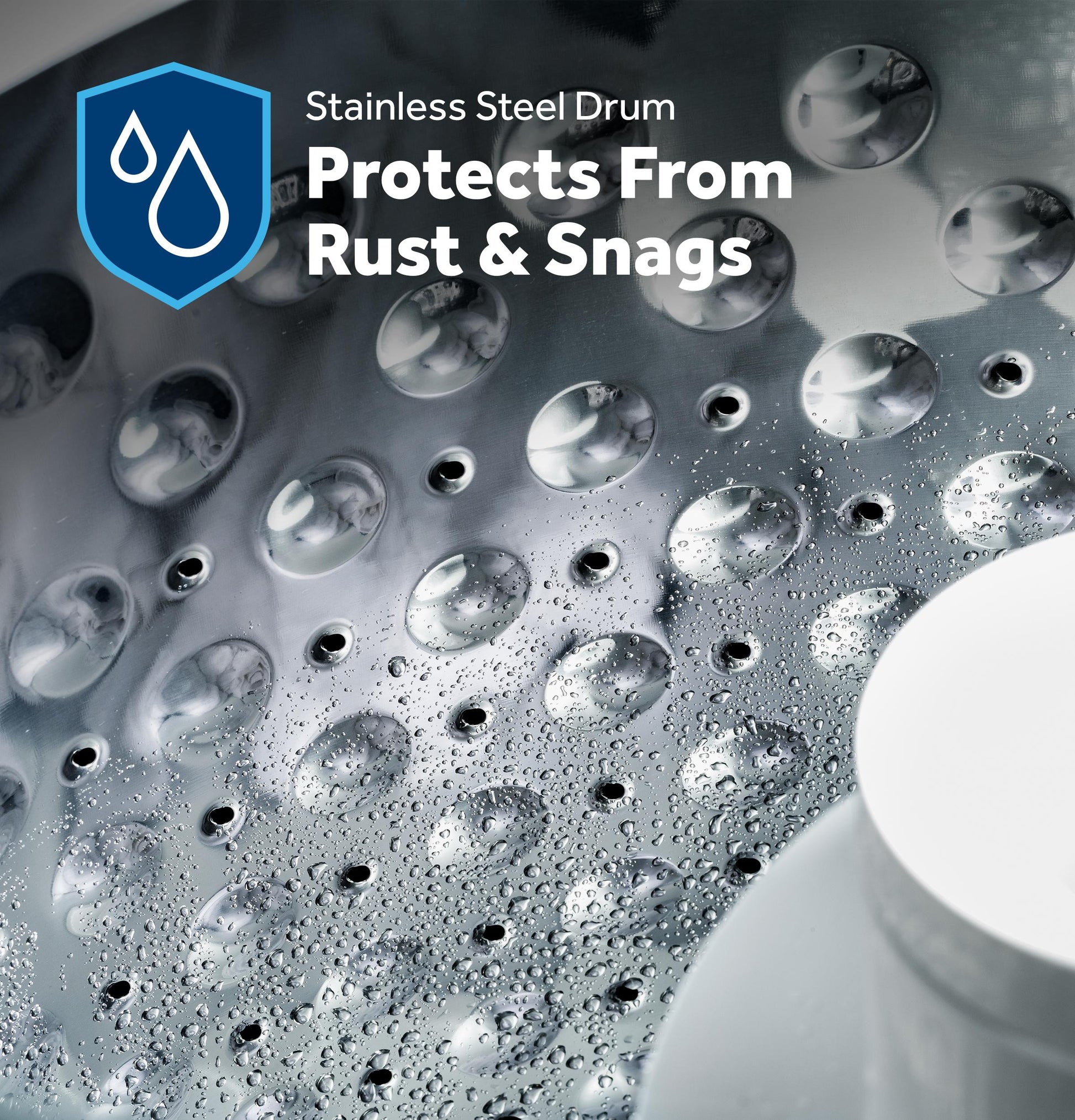 Ge Appliances GTW485ASWWB Ge® 4.5 Cu. Ft. Capacity Washer With Stainless Steel Basket, Cold Plus And Wash Boost​