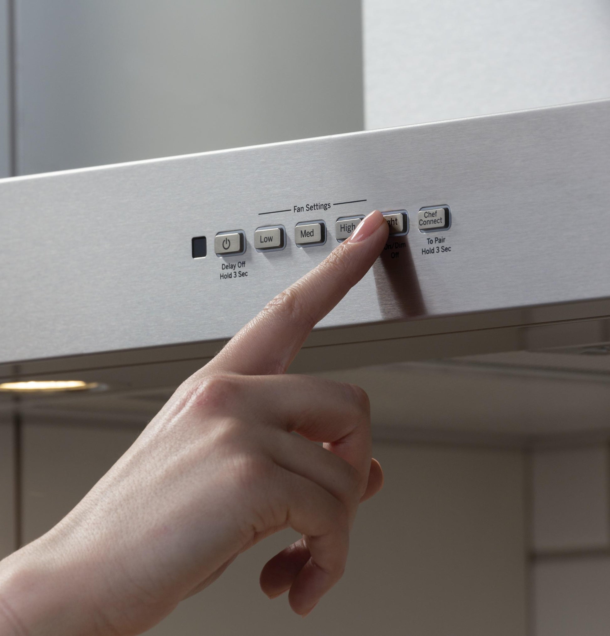 Haier UVW8361SLSS 36" Designer Wall Mount Hood W/ Dimmable Led Lighting