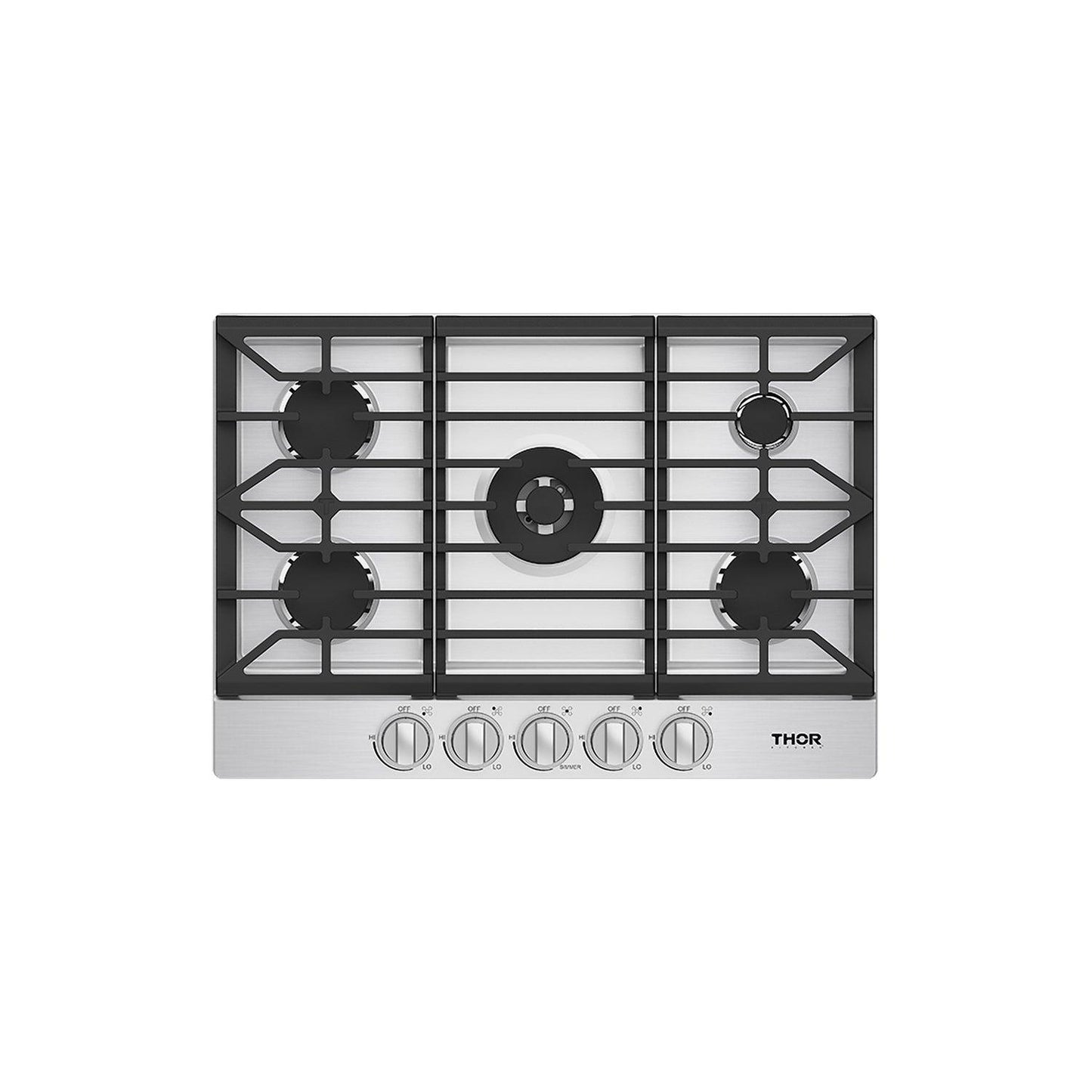 Thor Kitchen TGC30F 30 Inch Professional Gas Cooktop In Stainless Steel