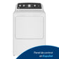 Ge Appliances ETD48EASWWB Ge® 7.2 Cu. Ft. Capacity Electric Dryer With Spanish Panel And Up To 120 Ft. Venting​