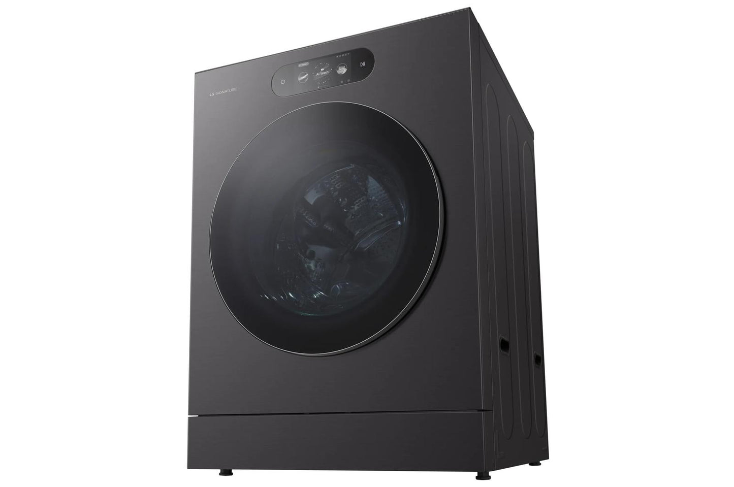 Lg WM9901HBA Lg Signature 5.8 Cu. Ft. Mega Capacity Smart Front Load Washer With Built-In Intelligence, Turbowash® 360(Degree), Ezdispense® And Touch Lcd Control