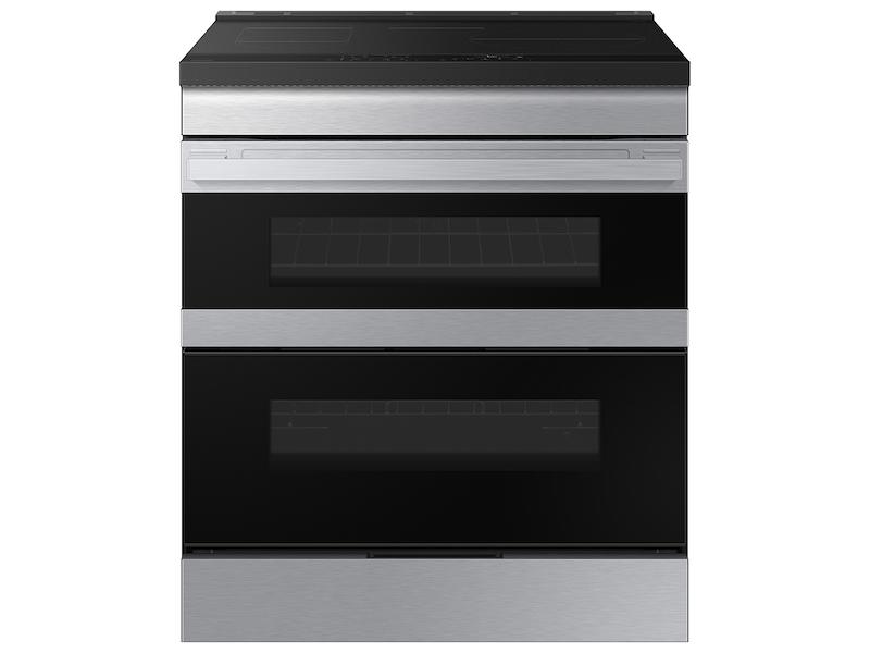 Samsung NSI6DG9550SR Bespoke Smart Slide-In Induction Range 6.3 Cu. Ft. With Flex Duo™ & Ambient Edge Lighting™ In Stainless Steel