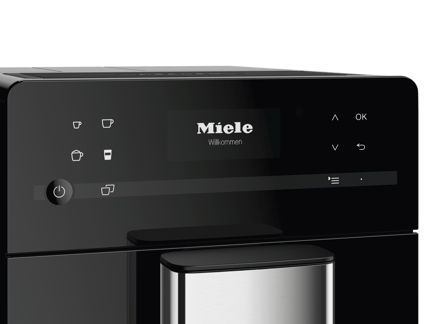 Miele CM5310OB Cm 5310 Silence Obsidian Black - Countertop Coffee Machine With Onetouch For Two For The Ultimate In Coffee Enjoyment.