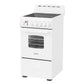 Avanti CERU200P0W Avanti 20-Inch Freestanding Electric Range With Ceramic Glass Cooktop, In White (Ceru200P0W)