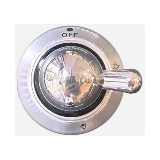 Ilve EG9491003000108 Ilve Parts Eg9491003000108 Chrome Knob For Standard Burner Of Majestic Ranges (G/340/10/08)