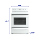 Element Appliance EER34MSCW Element 5.2 Cu. Ft. 30 Electric Range - White (Eer34Mscw)