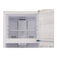 Verona VEFTF2817RWH Verona Veftf2817Rwh 28 Inch Top Freezer Refrigerator With 17.6 Cu. Ft. Total Capacity, Reversible Doors, Recessed Handle, Energy Star (White)